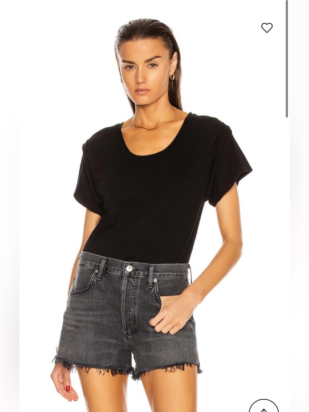 Citizens of Humanity Women's Imani Scoop Neck Tshirt